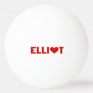 Elliot-Liebe Tischtennisball