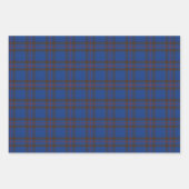 Elliot Modern Original Scottish Tartan Geschenkpapier Set (Vorderseite)