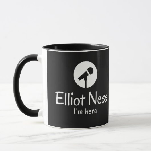 Elliot Ness Tasse (Links)