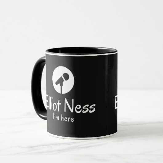 Elliot Ness Tasse (Vorderseite Links)