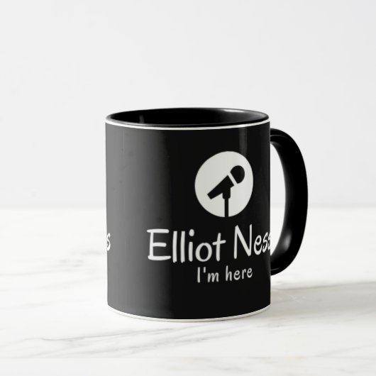 Elliot Ness Tasse (VorderseiteRechts)
