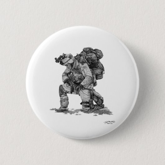 Elliott-Betender Soldat Murphys Button (Vorderseite)