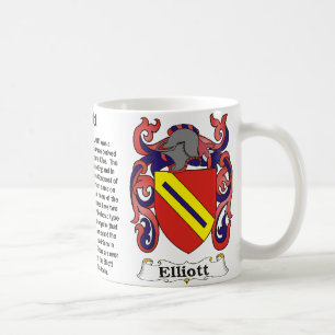 Elliott-Familien-Wappen Tasse