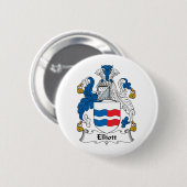 Elliott-Familienwappen Button (Vorne & Hinten)