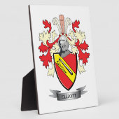 Elliott-Familienwappen-Wappen Fotoplatte (Seite)