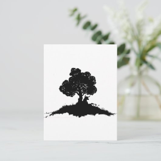 Elliott Smith Tattoo Postkarte (Stehend Vorderseite)