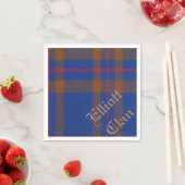 ELLIOTT TARTAN TABLE NAPKIN SERVIETTE (Beispiel)