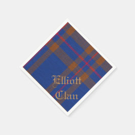 ELLIOTT TARTAN TABLE NAPKIN SERVIETTE