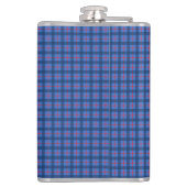 Elliott Tartan und Wappen Flachmann (Rückseite)
