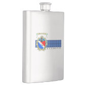 Elliott Wappen & Tartan Classic Flask Flachmann (Rechts)