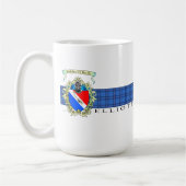 Elliott Wappen & Tartan Kaffee oder Tee Tasse (Links)