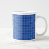 Elliott Wappen und Tartan Jumbo-Tasse (Rechts)