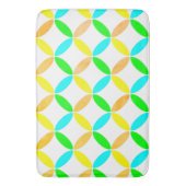 Ellipse Pattern Abstrakt Art Badematte (Vorderseite Vertikal)