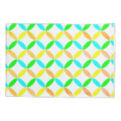 Ellipse Pattern Abstrakt Art Kissenbezug (Rückseite)