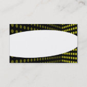 Elliptisch - Tone Corner - Gelb Visitenkarte (Rückseite)