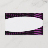 Elliptisch - Tone Corner - Magenta Visitenkarte (Rückseite)
