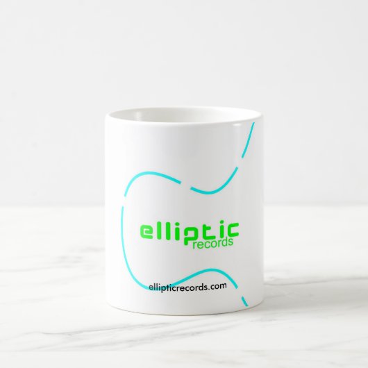 Elliptische Plattenen-Tasse Kaffeetasse (Mittel)