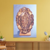 Elliptische Reliquie Leinwanddruck (Insitu (Wohnzimmer))