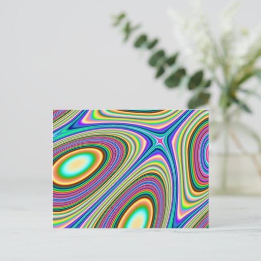 Elliptischer Spaß Postkarte (Stehend Vorderseite)