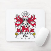 Ellis Familienwappen Mousepad (Mit Mouse)