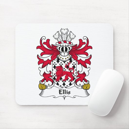 Ellis Familienwappen Mousepad (Mit Mouse)