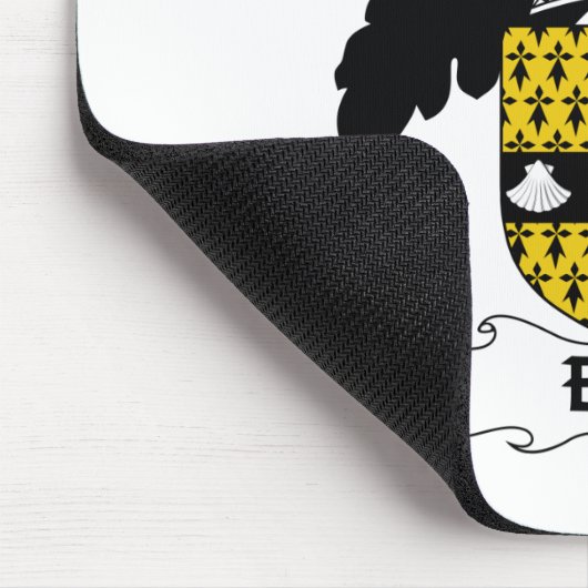 Ellis Familienwappen Mousepad (Ecke)