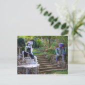 Ellis Garden X Postkarte (Stehend Vorderseite)