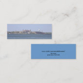 Ellis Insel-NYC Lesezeichen Mini Visitenkarte (Vorne/Hinten)