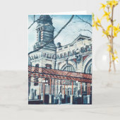 Ellis Island Greeting Card Karte (Gelbe Blume)