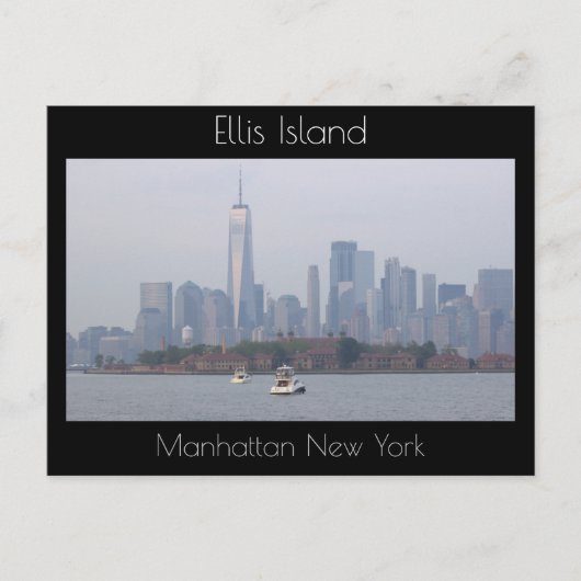 Ellis Island Manhattan New York Postcard Postkarte (Vorderseite)