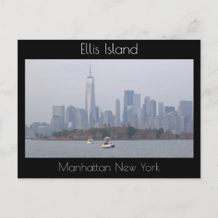 Ellis Island Manhattan New York Postkarte