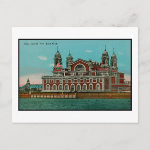 Ellis Island, New York City Postkarte