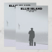 Ellis Island New York NYC (Vorne/Hinten)