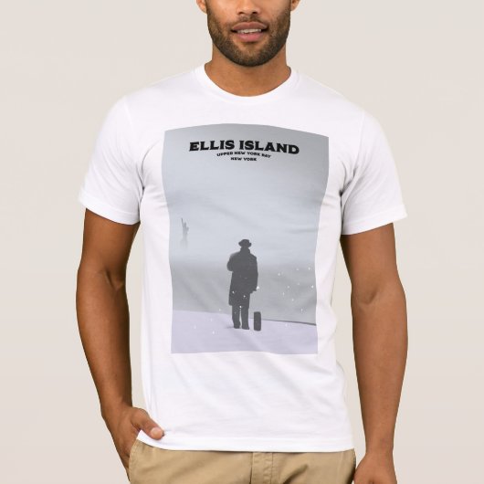 Ellis Island New York NYC T-Shirt (Vorderseite)