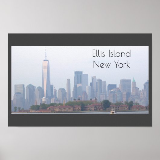 Ellis Island New York Poster (Vorne)
