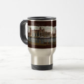 Ellis Island Painted Travel Mug Reisebecher (Vorderseite Links)