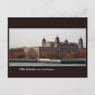 Ellis Island Postcard Postkarte