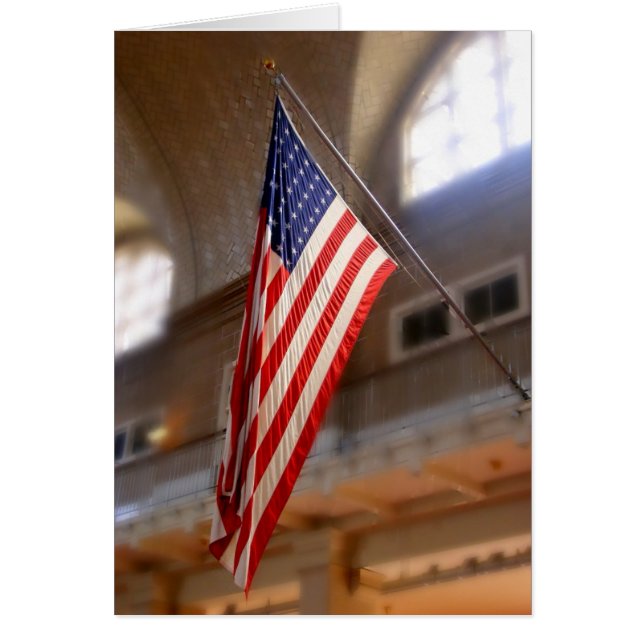 Ellis Islandflagge (Vorne)
