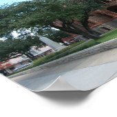 Ellis Landkreis Courthouse, Waxahachie, Texas Poster (Ecke)