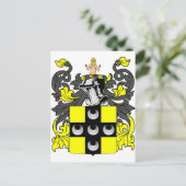 Ellis-Wappen Postkarte (Stehend Vorderseite)