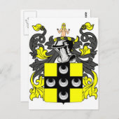 Ellis-Wappen Postkarte (Vorne/Hinten)