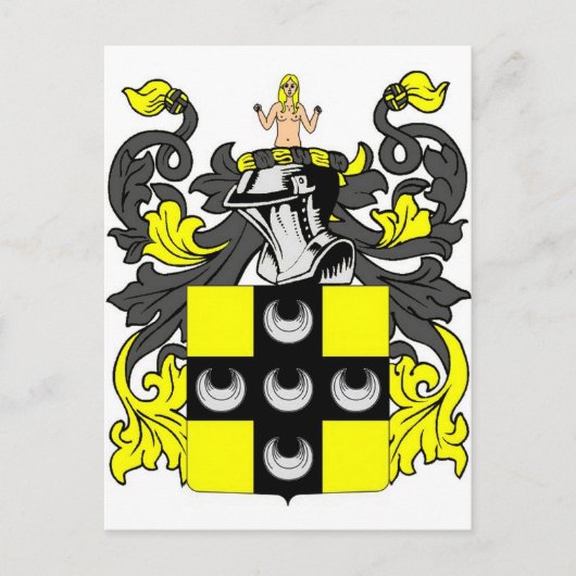 Ellis-Wappen Postkarte (Vorderseite)