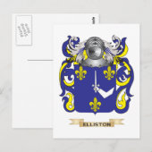 Elliston-Wappen Postkarte (Vorne/Hinten)