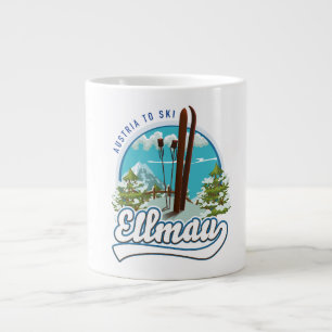 Ellmau Österreich Skilogo Jumbo-Tasse