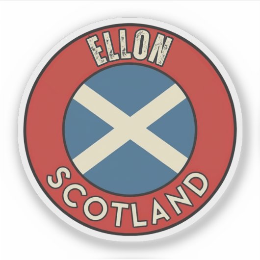 Ellon, Schottland Aufkleber (Vorderseite)