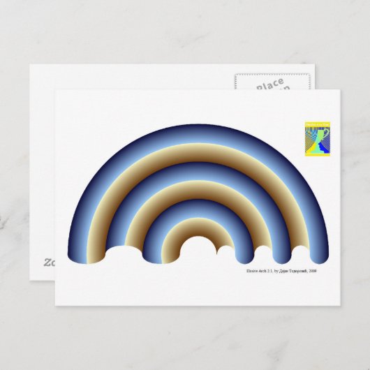 Ellusive Arch Postcard Postkarte (Vorne/Hinten)