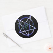 Elm13 Satan- und Proud-Aufkleber Runder Aufkleber (Umschlag)