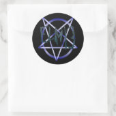 Elm13 Satan- und Proud-Aufkleber Runder Aufkleber (Tasche)