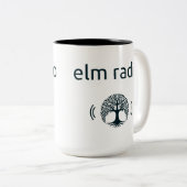 Elm Radio Tasse (VorderseiteRechts)