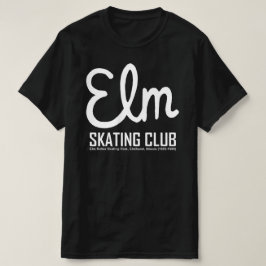 Elm Skaten Club, Elmhurst, Illinois (dunkle Farben T-Shirt